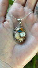 Load image into Gallery viewer, Oyster Mojave Turquoise Necklace