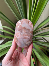 Load image into Gallery viewer, Pink Amethyst Flower Agate Palm