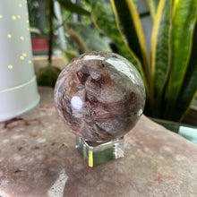 Load image into Gallery viewer, 1000 Layer Garden Quartz Sphere