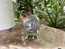 Load image into Gallery viewer, Blue Rose Quartz Sphere
