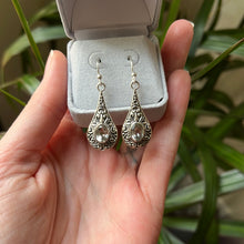Load image into Gallery viewer, Green Amethyst Earrings