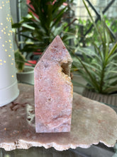 Load image into Gallery viewer, Pink Amethyst Geode Tower