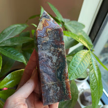 Load image into Gallery viewer, Red, Blue, Purple, Yellow, & Green Moss Agate