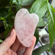 Load image into Gallery viewer, Rose Quartz Gua Sha