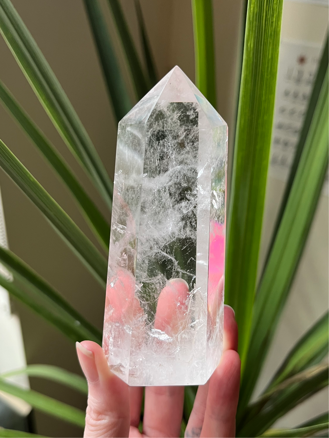 Clear Quartz Tower