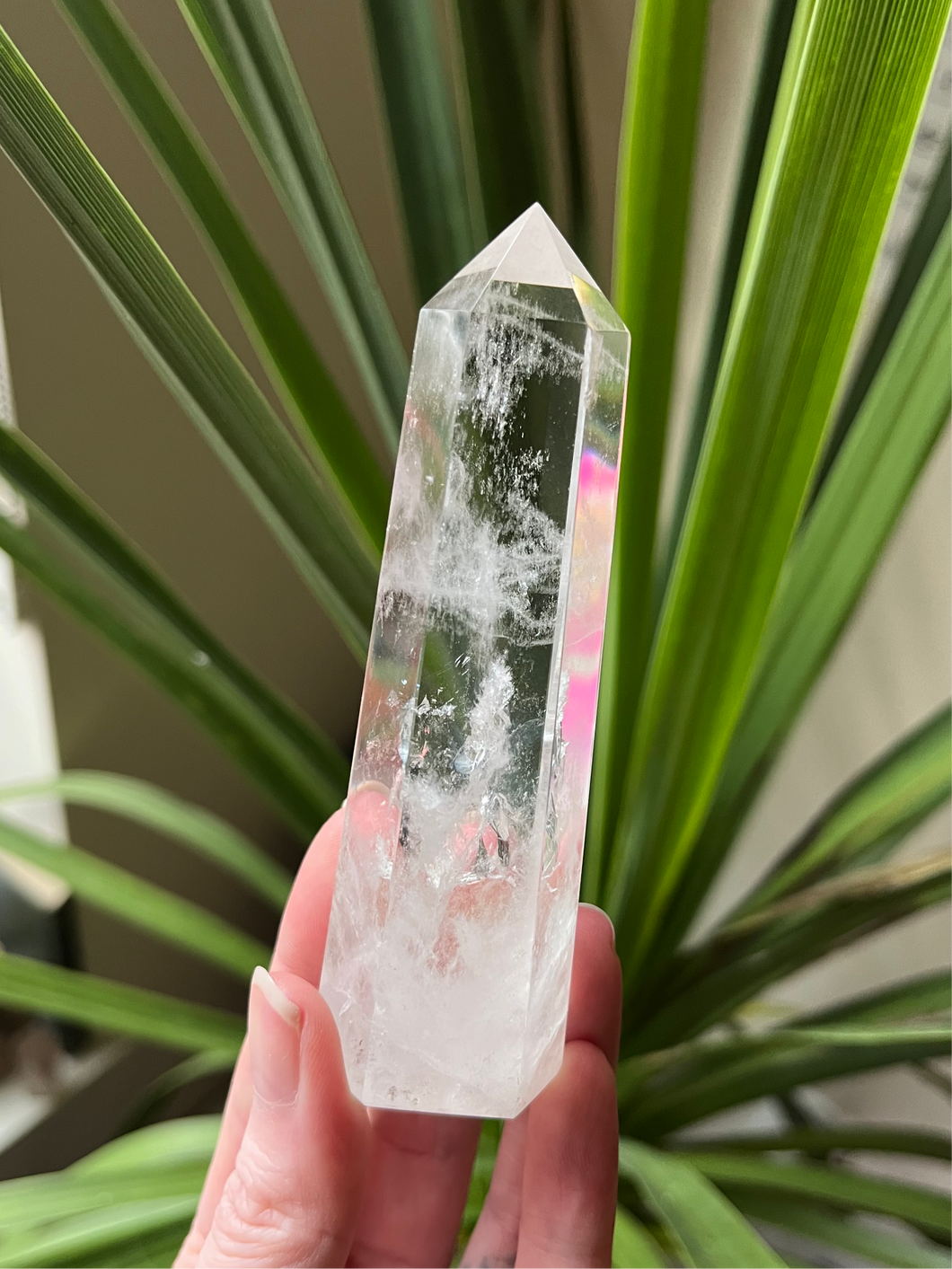 Clear Quartz Tower