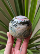 Load image into Gallery viewer, Ocean Jasper Sphere
