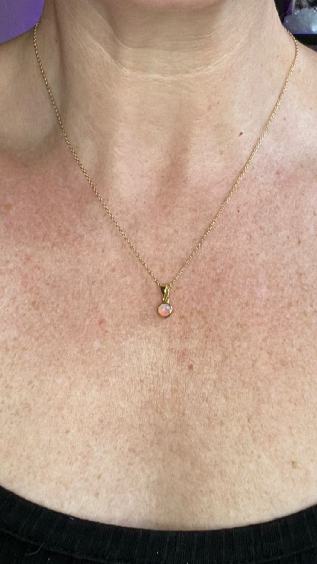 .45 Carat Opal Necklace