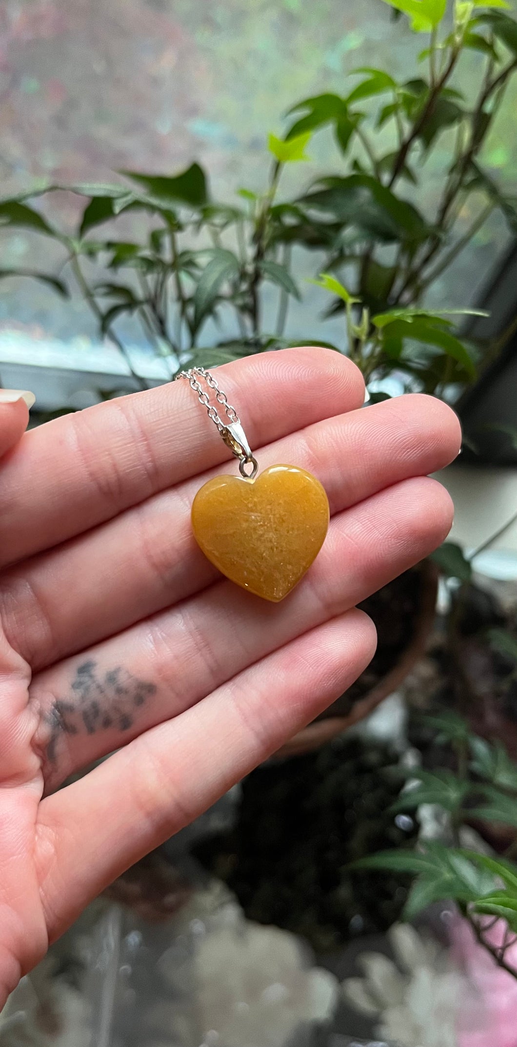 Yellow Jasper necklace