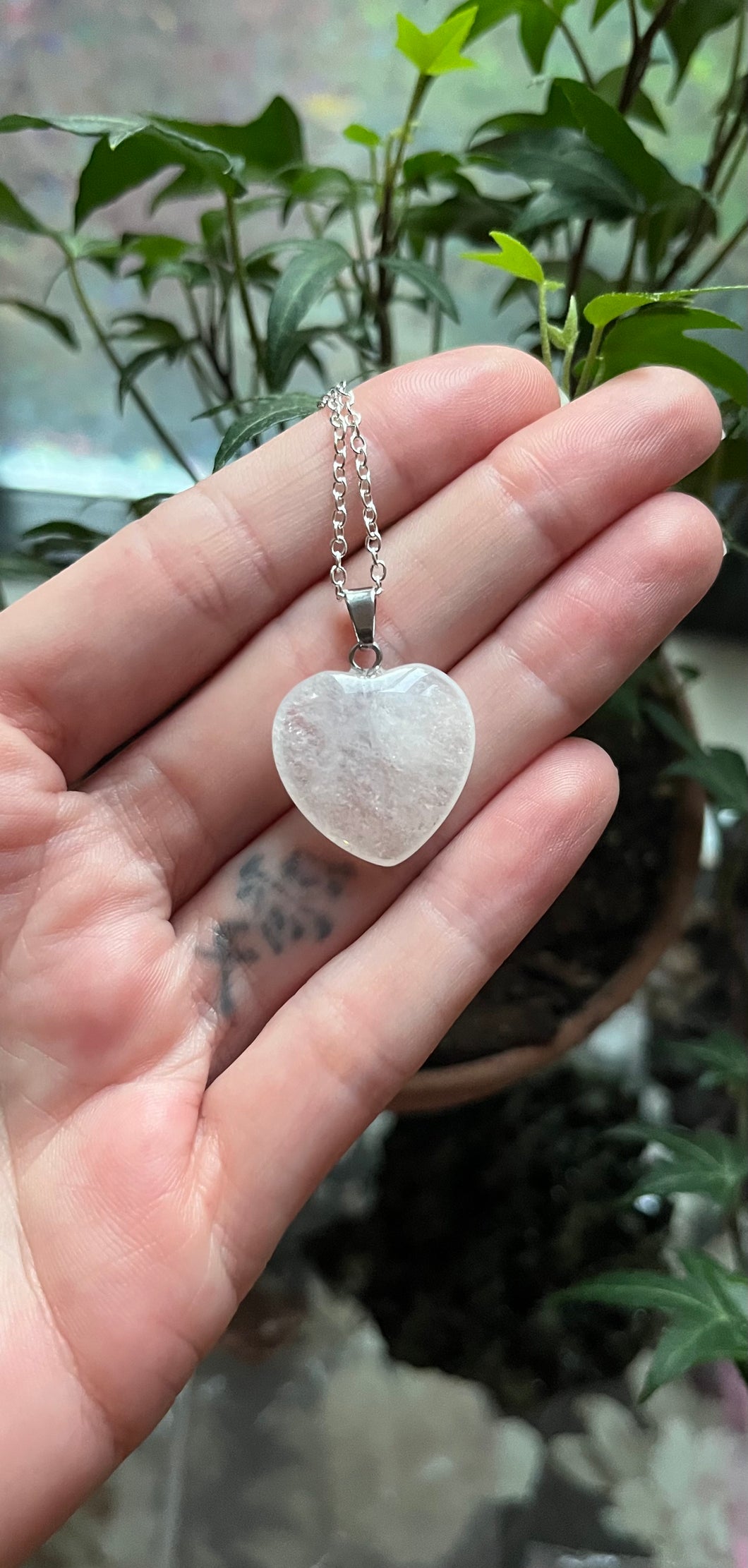 Clear Quartz necklace