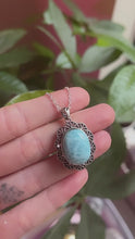 Load and play video in Gallery viewer, Larimar Necklace
