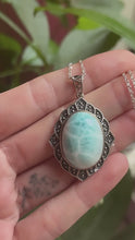 Load and play video in Gallery viewer, Larimar Necklace
